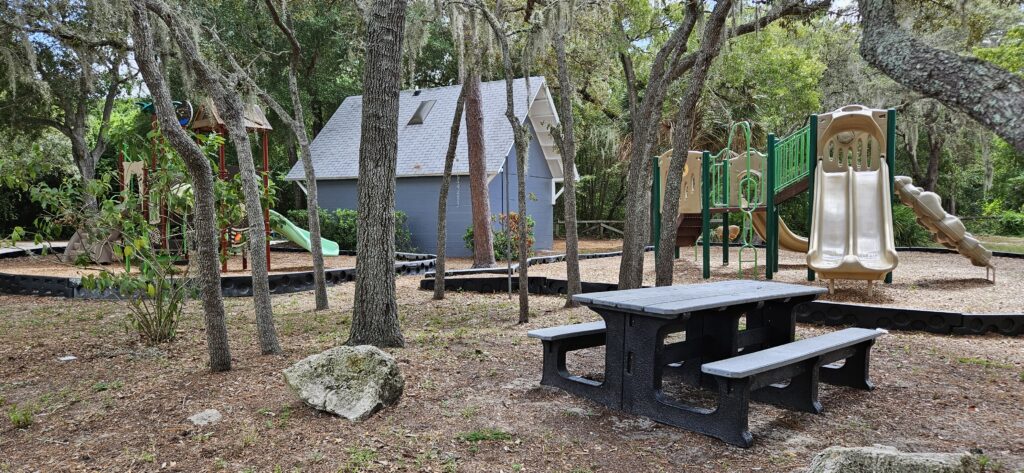 picnic table playground