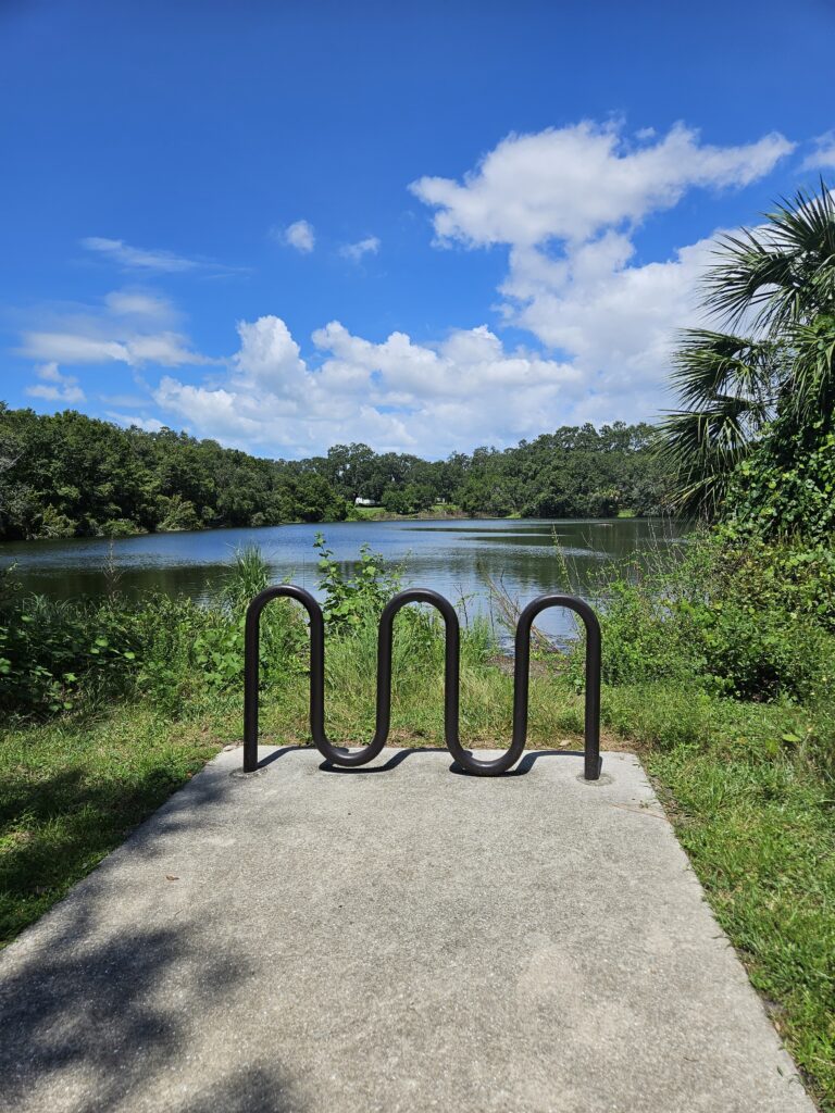 Eagle Lake Park Bike Rack