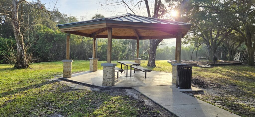 Covered Picnic Table