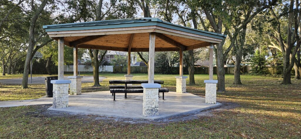 Covered Picnic Table