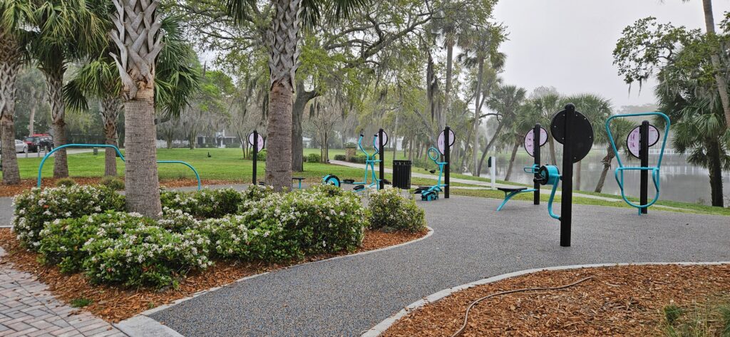 sims park fitness station