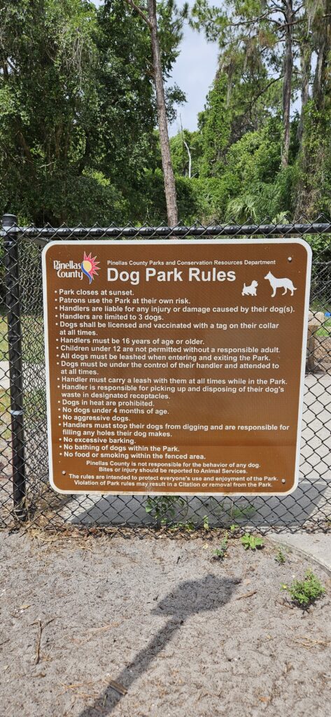 dog park palm harbor