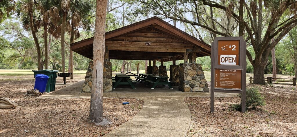 john chesnut sr. park picnic shelter