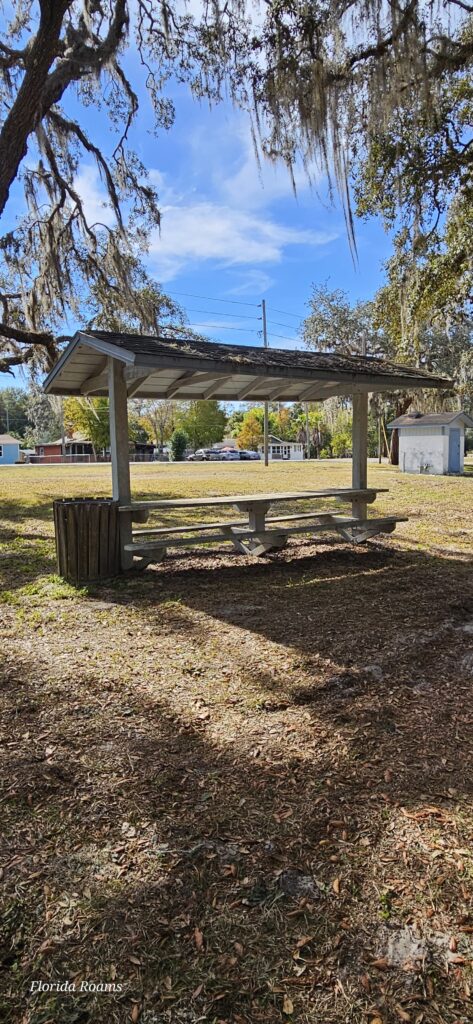 picnic tables