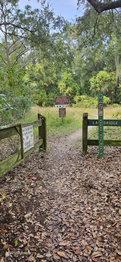 Land Bridge Trailhead Mountain Biking Trail